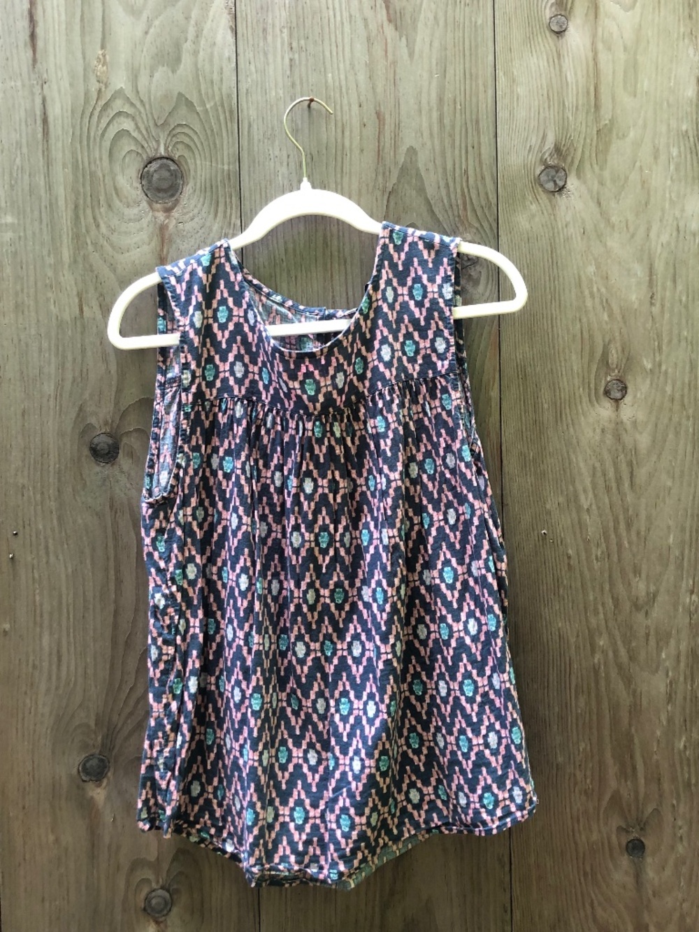 Cotton top sleeveless Sonoma brand